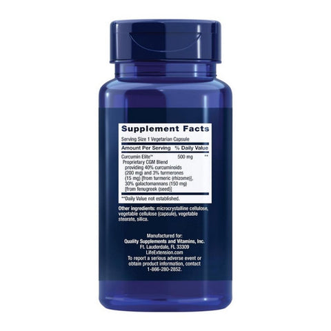 Life Extension, Curcumin Elite Turmeric Extract, 30 Veg Caps
