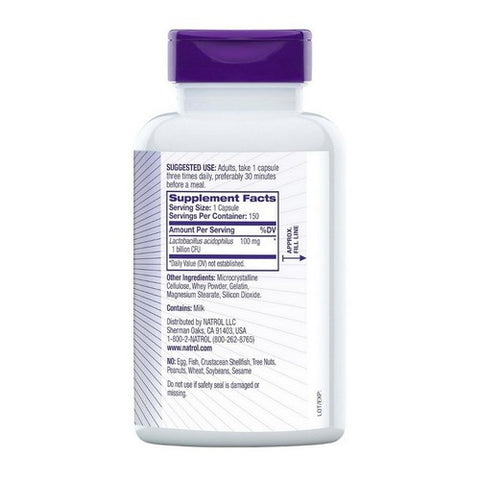 Natrol, Acidophilus Probiotic, 150 Caps