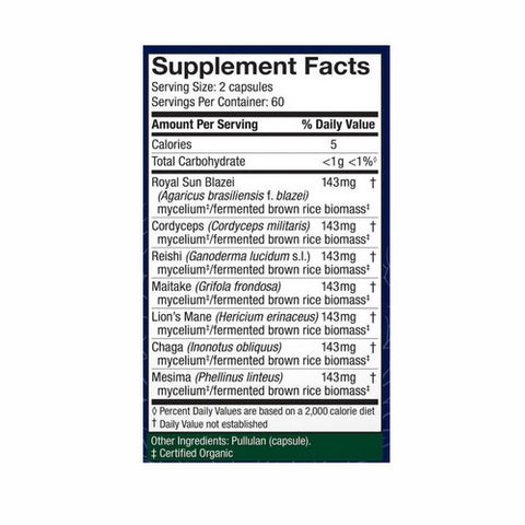 Host Defense, Stamets 7 Capsules, 120 Cap