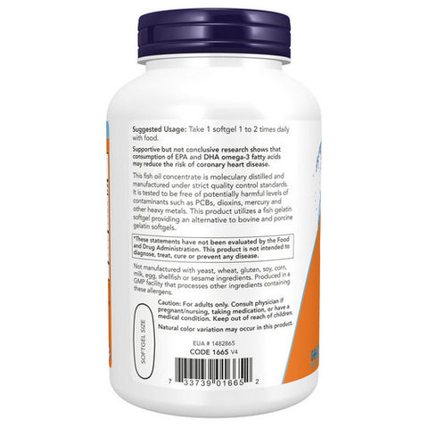 Now Foods, Ultra Omega-3, 180 Softgels