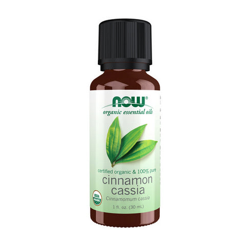 Now Foods, Organic Cinnamon Cassia Oil, 1 Oz
