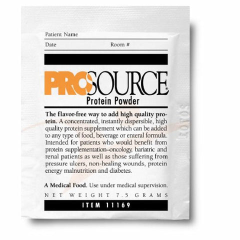 Prosource, Protein Supplement ProSource Unflavored 7.5 Gram Individual Packet Powder, 7.5 Grams
