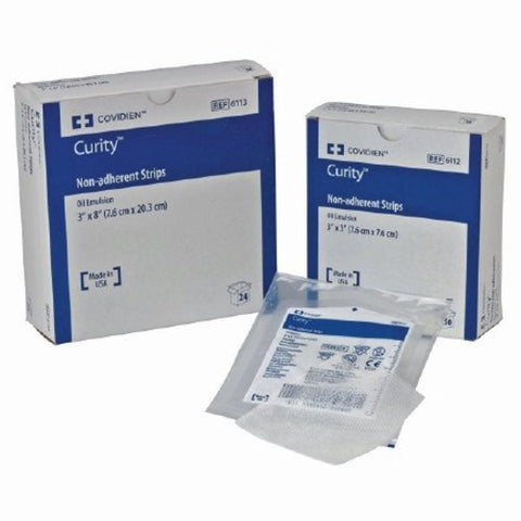 Cardinal, Oil Emulsion Impregnated Dressing Rectangle 3 X 8 Inch Sterile 6113, Count of 1