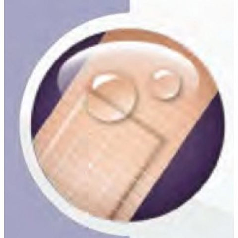 ASO, Adhesive Strip Strong Strips 1 X 3 Inch Plastic Rectangle Tan Sterile, Box Of 100