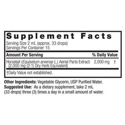 Nature's Answer, Horsetail, Alcohol Free Extract 1 FL Oz