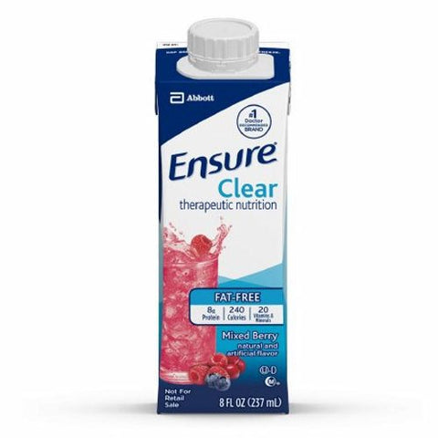 Ensure, Clear Liquid Nutrition Mixed Berry, 8 Oz