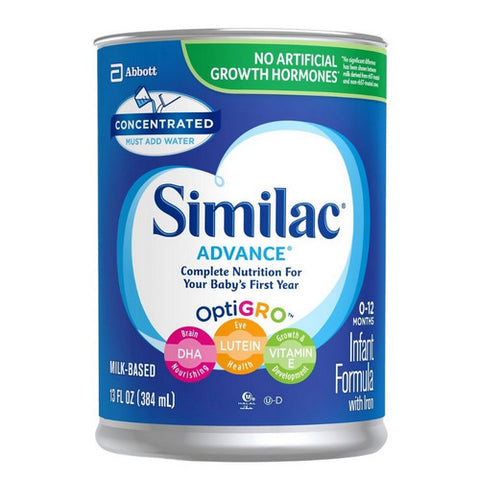 Similac, Advance Concentrate Infant Formula, Count of 12