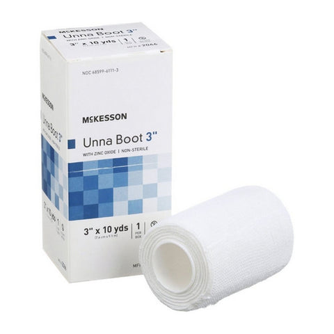 McKesson, Unna Boot Zinc Oxide 3 Inch X 10 Yard, Case Of 12