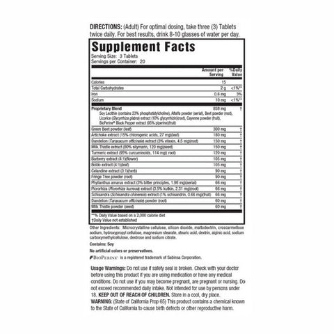 Nature's Secret, Ultimate Liver Cleanse, 60 Tabs