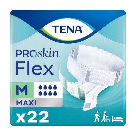 Tena, Unisex Adult Incontinence Belted Undergarment ProSkin Flex Maxi Size 12 Disposable Heavy Absorbency, Case Of 3