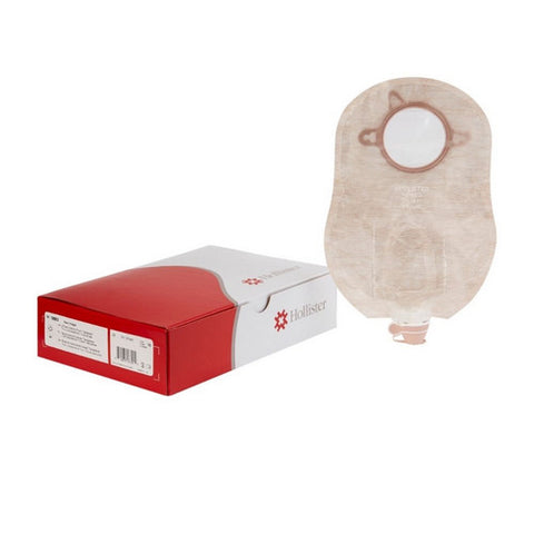 Hollister, Urostomy Pouch New Image Two-Piece System 9 Inch Length 2-1/4 Inch Stoma Pre-Cut, Box Of 10
