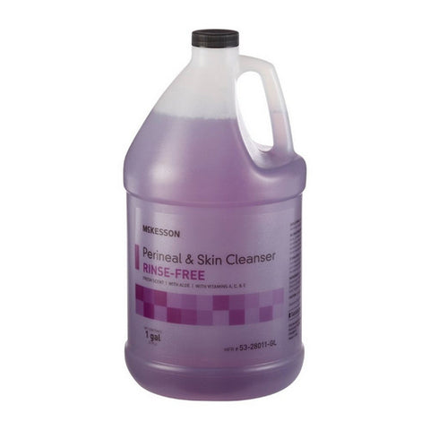 McKesson, Rinse-Free Perineal Wash McKesson Liquid 1 gal. Jug Fresh Scent, 1 Gallon