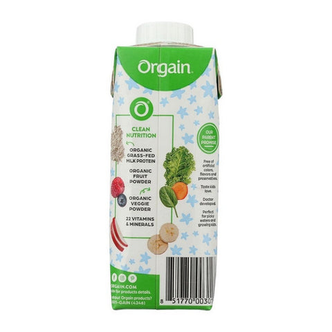 Orgain, Pediatric Oral Supplement Kids Protein Organic Nutritional Shake, 8.25 Oz