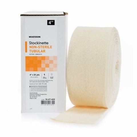 McKesson, Stockinette Tubular McKesson 4 Inch X 25 Yard Cotton NonSterile, 1 Roll