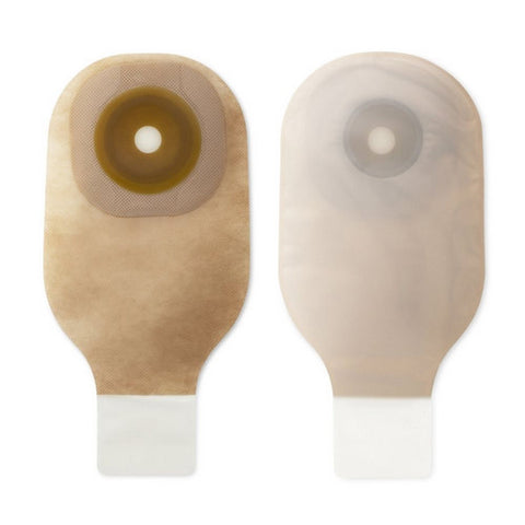 Hollister, Colostomy Pouch One-Piece System 12 Inch Length Flat 8632, Box Of 10