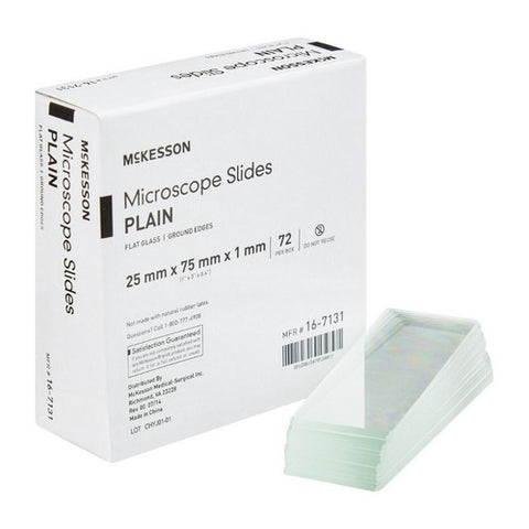 McKesson, Microscope Slide McKesson 1 X 3 Inch X 1 mm Plain, Box Of 1