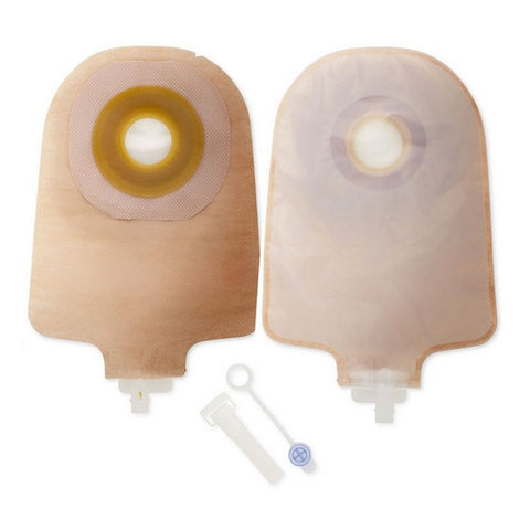 Hollister, Urostomy Pouch Premier One-Piece System 9 Inch Length 1-1/4 Inch Stoma Drainable, Box Of 10