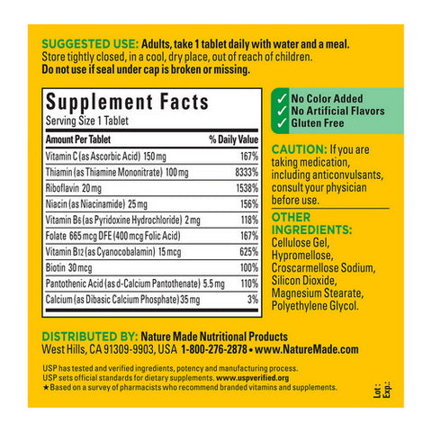 Nature Made, Super B Complex, 360 Tabs