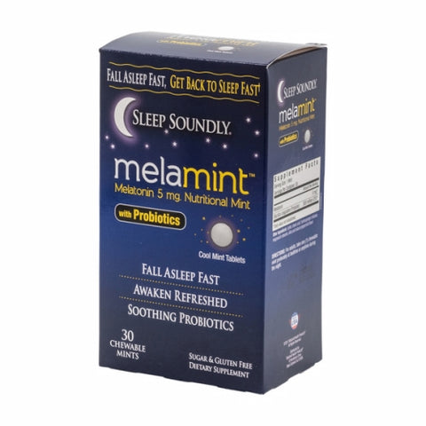 Sleep Soundly, Melatonin Melamint, 5 Mg, 30 Tabs