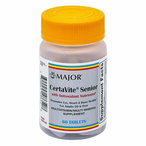 Major Pharmaceuticals, Certa-Vite Senior, Count of 1