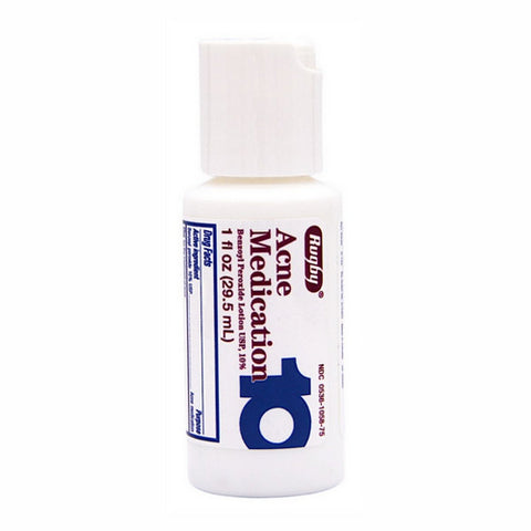 Rugby, Acne Medication Benzoyl Peroxide Lotion 10%, 1 Oz