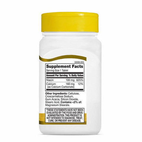 21st Century, Niacin, 100 Mg, 110 Tabs 21st Century
