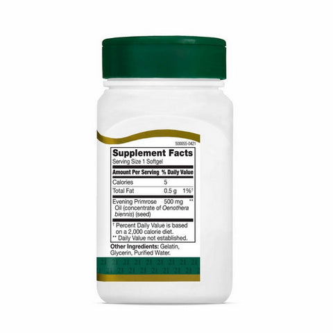 21st Century, Evening Primrose Oil, 500 mg, 60 Softgels