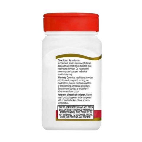 21st Century, Vitamin 400 IU, 125 Mcg, 100 Tabs 21st Century