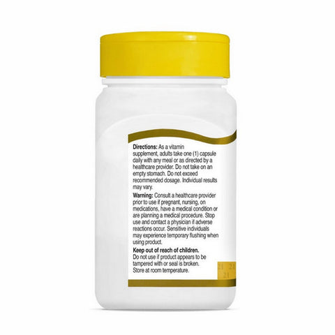 21st Century, Niacin, 500mg, 110 Caps