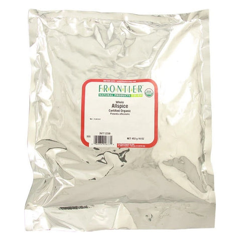 Frontier Coop, Allspice Whole Organic, 1 lb