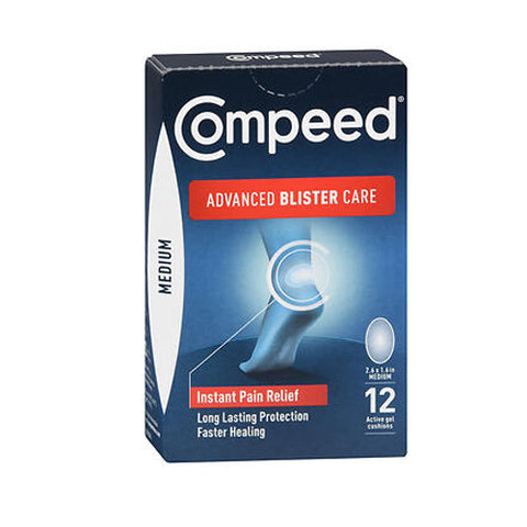 Compeed, Advanced Blister Care Gel Cushions Medium, 12 Each