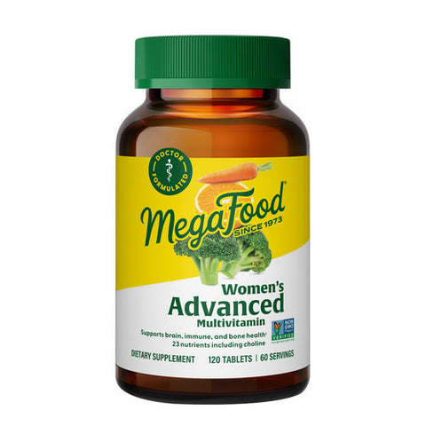 MegaFood, Women's Advanced Multivitamin, 120 Tabs