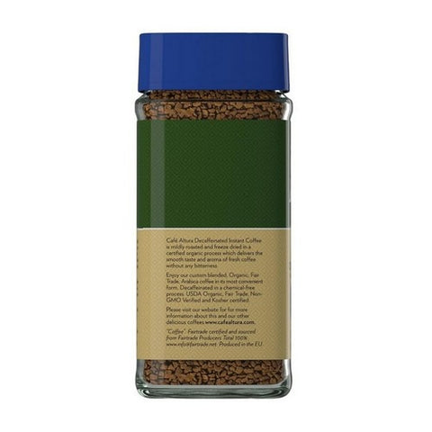 Cafe Altura, Organic Fair Trade Instant Decaf, 3.5 Oz
