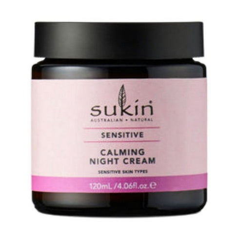 Sukin, Sensitive Calm Night Cream, 4.06 Oz