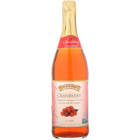 Juice Sprkl Crnbry Case of 12 X 25.4 Oz by Knudsen