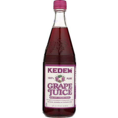 Juice Concord Grape Case of 12 X 22 Oz by Kedem