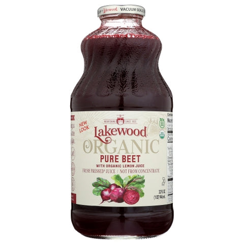 Juice Beet Pure Org Case of 6 X 32 Oz by Lakewood Organic