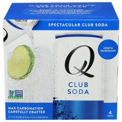 Q Mixers, Club Soda, 30 Oz(Case Of 6)