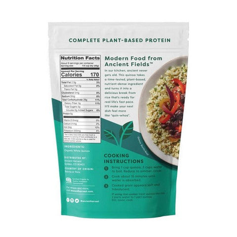 Ancient Harvest, Traditional Quinoa Organic White Whole Grain, 14.4 Oz(Case Of 12) Ancient Harvest