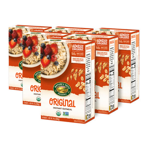Natures Path, Organic Original Instant Hot Oatmeal, 14 Oz(Case Of 6)