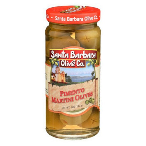 Santa Barbara, Olive Stfd Martini Piment, 5 Oz(Case Of 6)