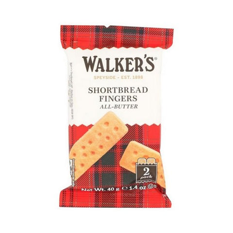Walkers, Pure Butter Shortbread Cookies, 1.4 Oz(Case Of 24)