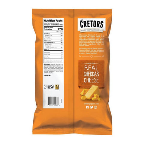 Gh Cretors, Popcorn Just The Cheese Corn, 6.5 Oz(Case Of 12)