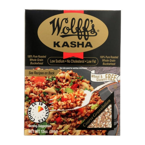 Wolffs, Kasha Coarse, 13 Oz(Case Of 6)