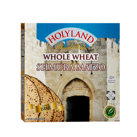 Holy Land, Matza Shmura Whl Wht Hmma, 16 Oz(Case Of 12)