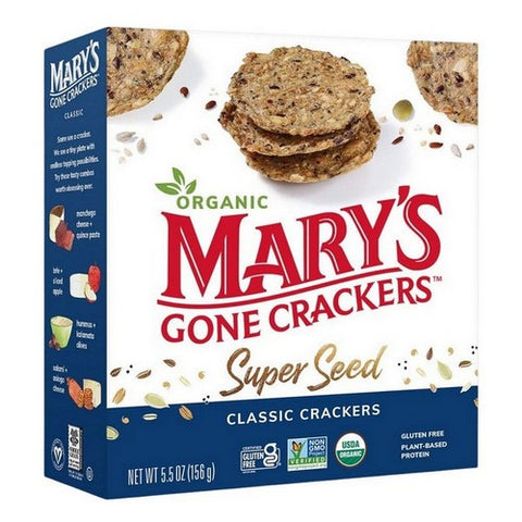 Mary's Gone Crackers, Super Seed  Everything, 5.5 Oz(Case Of 6)