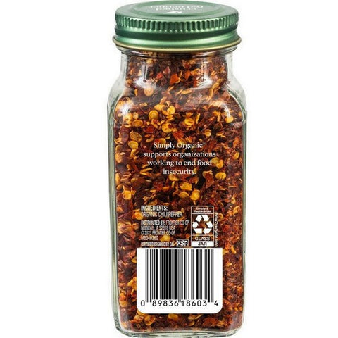Simply Organic, Organic Crushed Red Pepper, 1.59 Oz(Case Of 6)