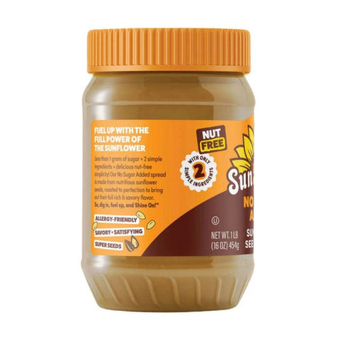 Sunbutter Natural, Natu Ral NoSugar Added Sunbutter, 16 Oz(Case Of 6)