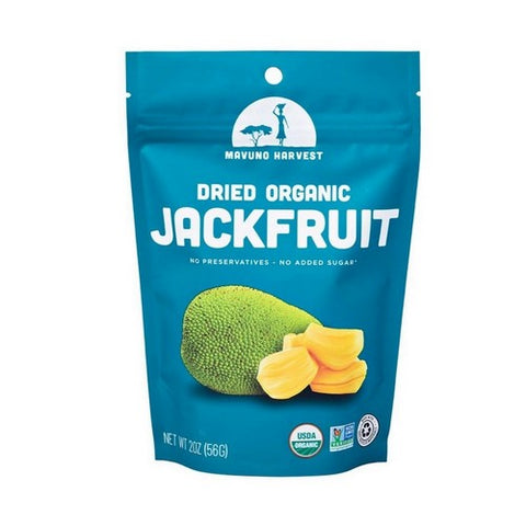 Mavuno Harvest, Organi C Dried Fruit Jackfruit, 2 Oz