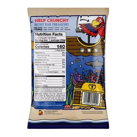 Pirate's Booty, Aged White Cheddar Rice Corn And Puffs, 6 Count(Case Of 12)